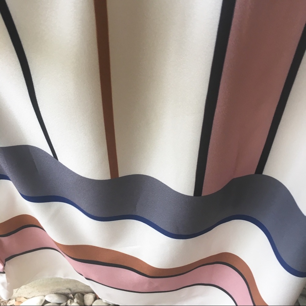 5⭐️Fave! Juliet Striped Midi Dress - Picture 5 of 6
